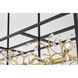 Canada LED 11.75 inch Gold Chandelier Ceiling Light